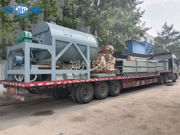 浙江臺州干粉砂漿膩子粉生產線已發(fā)貨