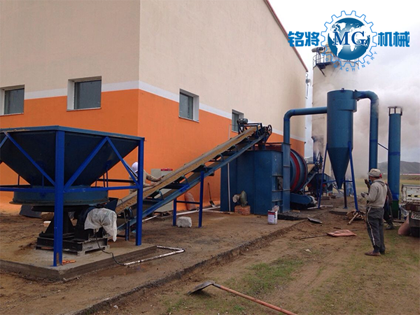 石英砂烘干機如何選擇熱源，用的最多的是這種燃料