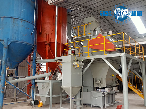 年產10萬噸干粉砂漿生產線的組成，年產10萬噸干粉砂漿生產線有什么優勢？