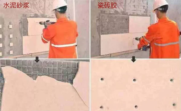 為什么說瓷磚膠企業比水泥砂漿企業更受歡迎？
