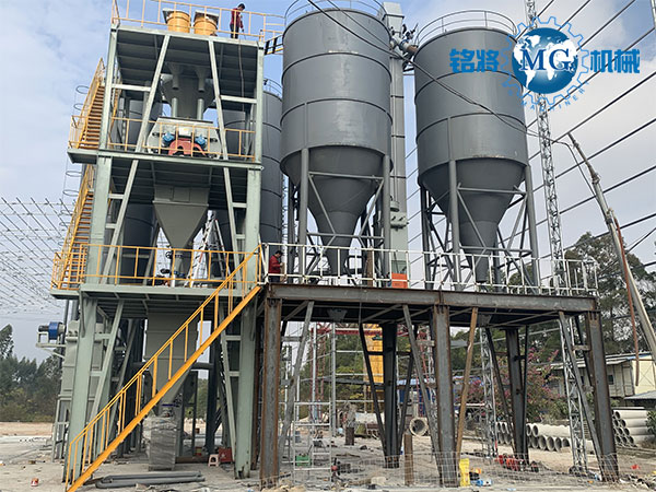 干粉砂漿攪拌站和混凝土攪拌站一樣嗎？可不可以通用？