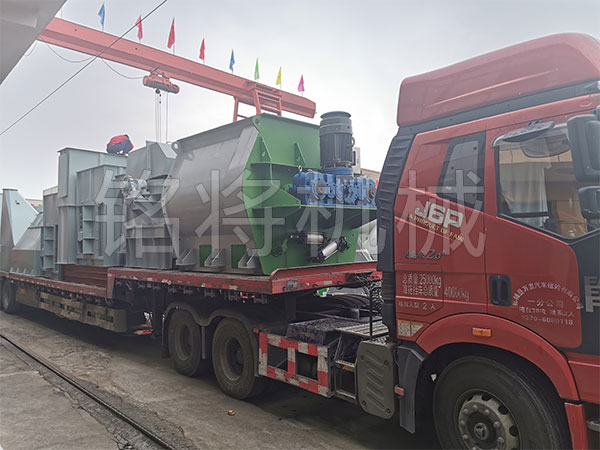 廣東韶關(guān)第11車(chē)干粉砂漿設(shè)備裝車(chē)發(fā)貨！